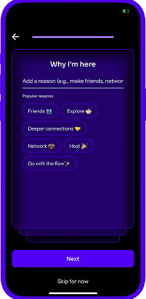 Preference selection